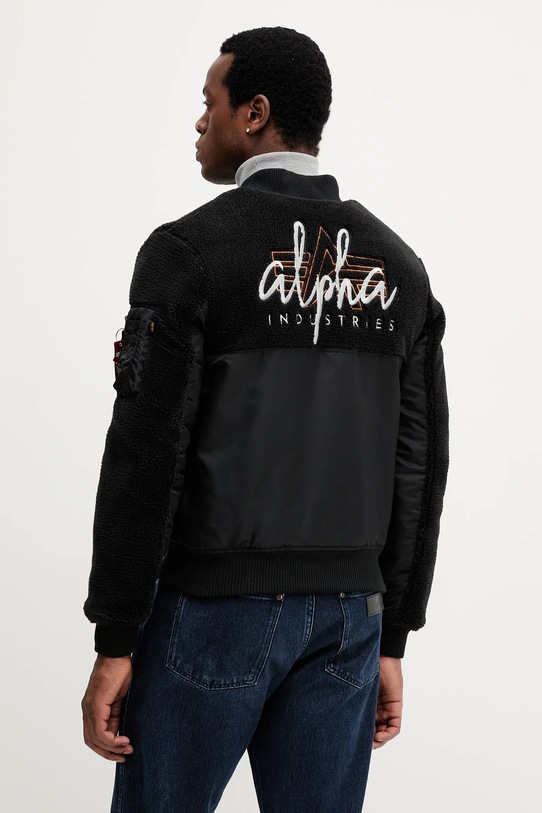 Odzież Alpha Industries kurtka bomber 258118.03 czarny