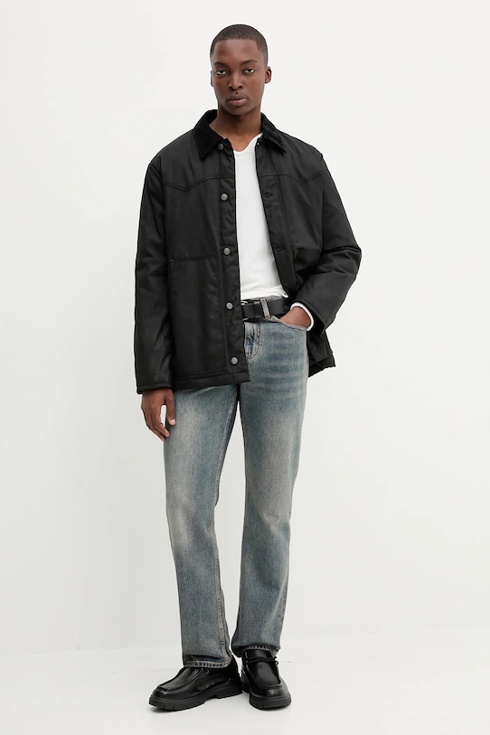 Bavlněná bunda ZADIG&VOLTAIRE WMOW01406 černá AW25