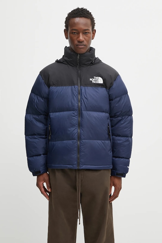 Páperová bunda The North Face 1996 Retro Nuptse tmavomodrá NF0A3C8DGOB1
