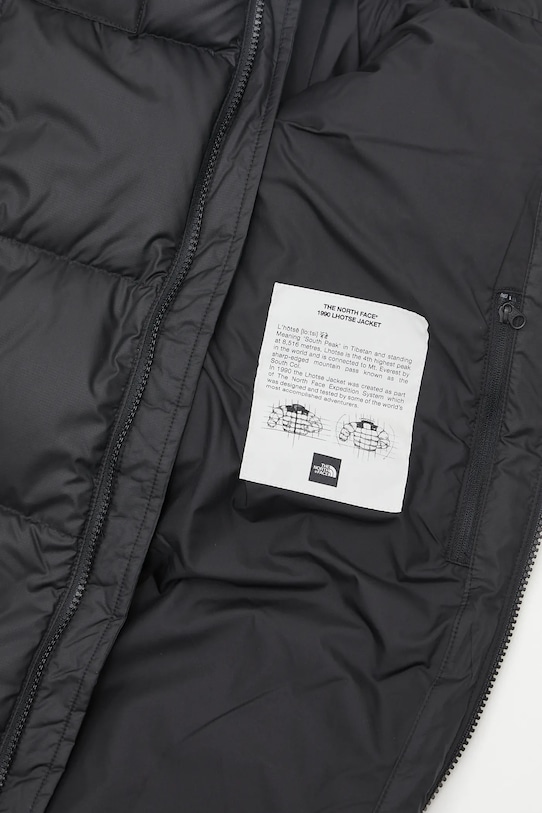 Péřová bunda The North Face Lhotse NF0A3Y23GOE1 černá
