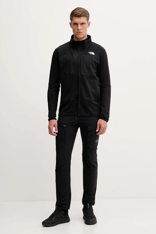 Športová mikina The North Face Stormgap Powergrid NF0A87J84H01 čierna AW25