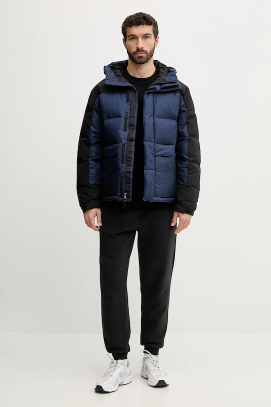 Páperová bunda The North Face HMLYN Down NF0A4QYX92A1 tmavomodrá AW25