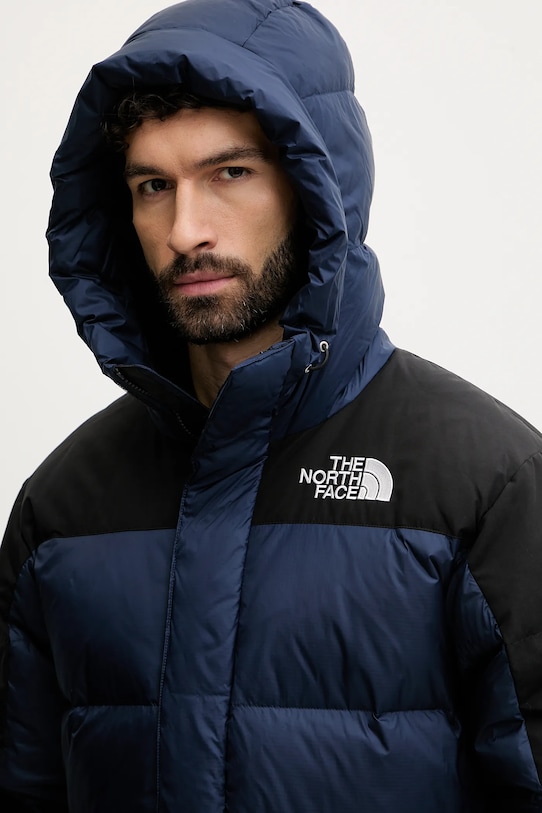 Páperová bunda The North Face HMLYN Down tmavomodrá NF0A4QYX92A1