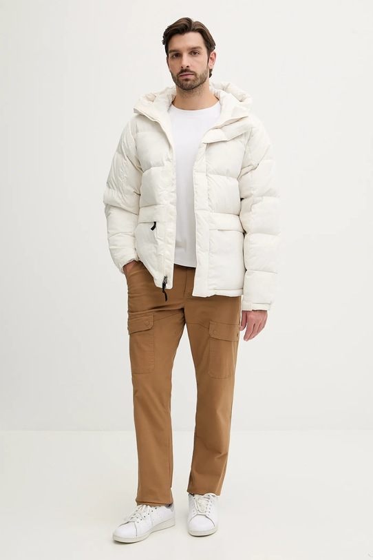 The North Face kurtka puchowa HMLYN NF0A8EBHQLI1 beżowy AW25