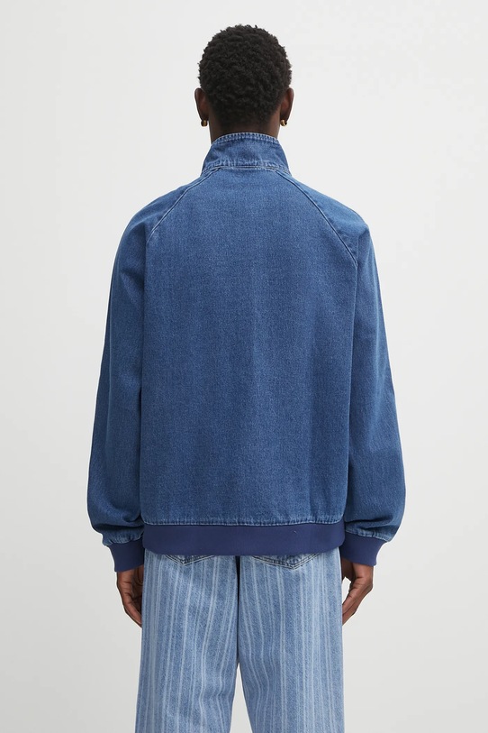 Oblečenie Rifľová bunda adidas Originals First Tt Denim JX6457 modrá