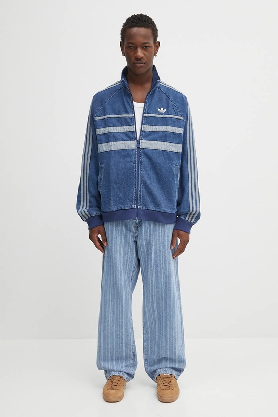 Τζιν μπουφάν adidas Originals First Tt Denim JX6457