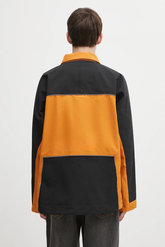 adidas Originals kurtka EQT Jkt JV7655 pomarańczowy