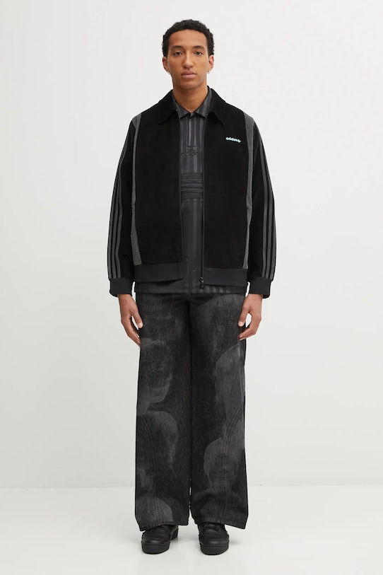 adidas Originals geacă din velur Pro Track Top JX3085