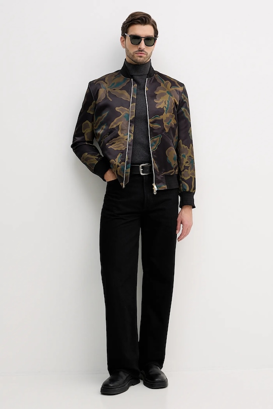 Paul Smith kurtka bomber M1R.275U.T02704 brązowy AW25