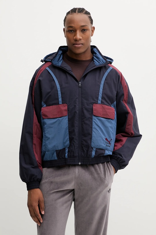 Puma kurtka PUMA x KIDSUPER nieocieplane granatowy 633054