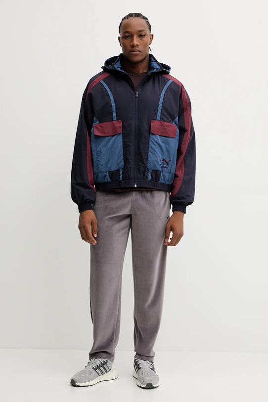 Puma kurtka PUMA x KIDSUPER 633054 granatowy AW25