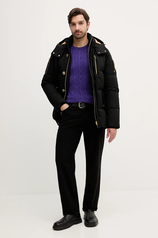 MOOSE KNUCKLES pehelydzseki Gold 3Q M35MJ128GS fekete AW25