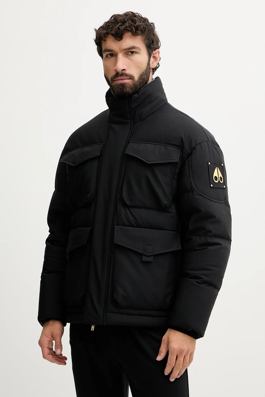 MOOSE KNUCKLES kurtka puchowa DUFROST czarny M35MJ204GS