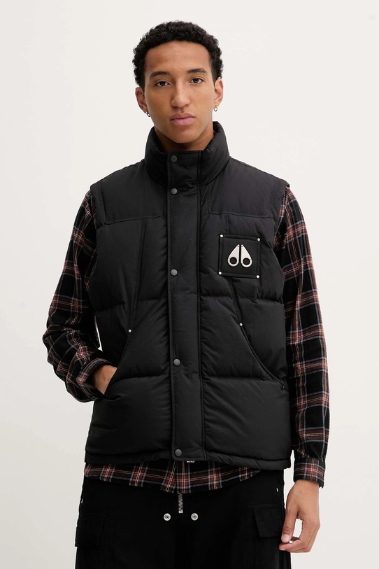 Páperová vesta MOOSE KNUCKLES EVEREST zateplené čierna M35MV450