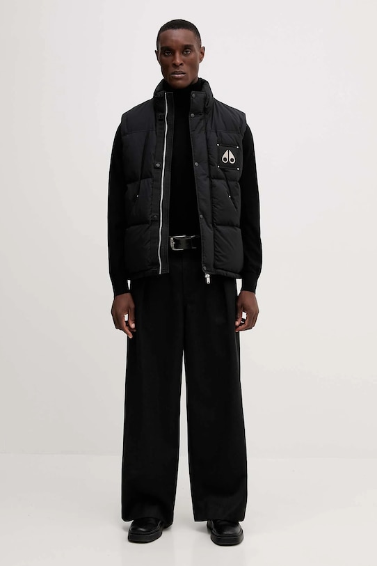 Péřová vesta MOOSE KNUCKLES EVEREST M35MV450 černá AW25