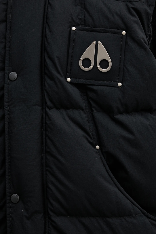 Péřová vesta MOOSE KNUCKLES EVEREST černá M35MV450