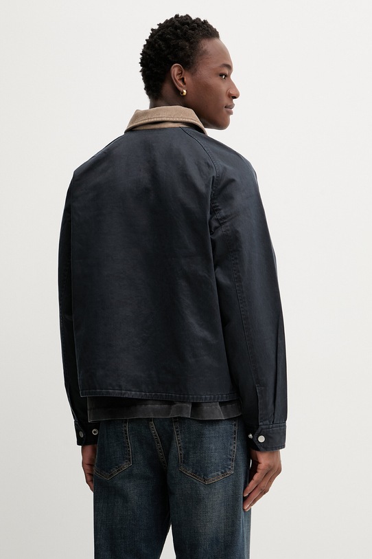 Abercrombie & Fitch kurtka KI132.5090.221 granatowy AW25