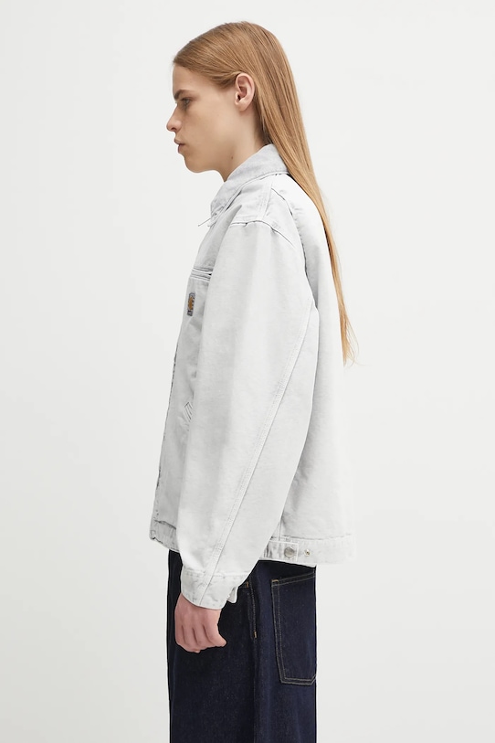 Carhartt WIP cotton jacket OG Detroit I035555.00E5F gray AW25