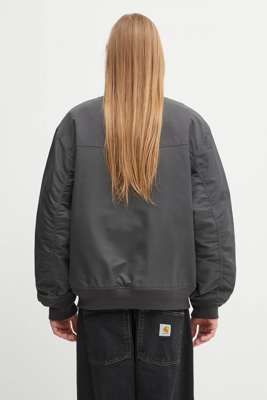 Odzież Carhartt WIP kurtka Santa Fe Alumni I035147.32BXX szary