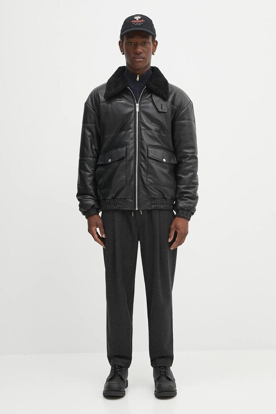 Drôle de Monsieur kurtka skórzana Le Blouson Cuir PERM.CT109.LH001