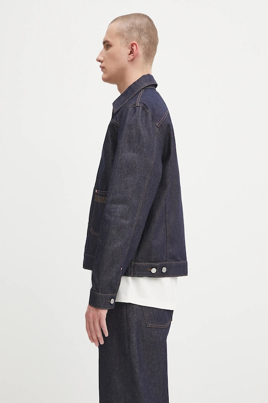 Джинсова куртка Drôle de Monsieur La Veste Denim Brut H.JT172.CO211 темно-синій AW25