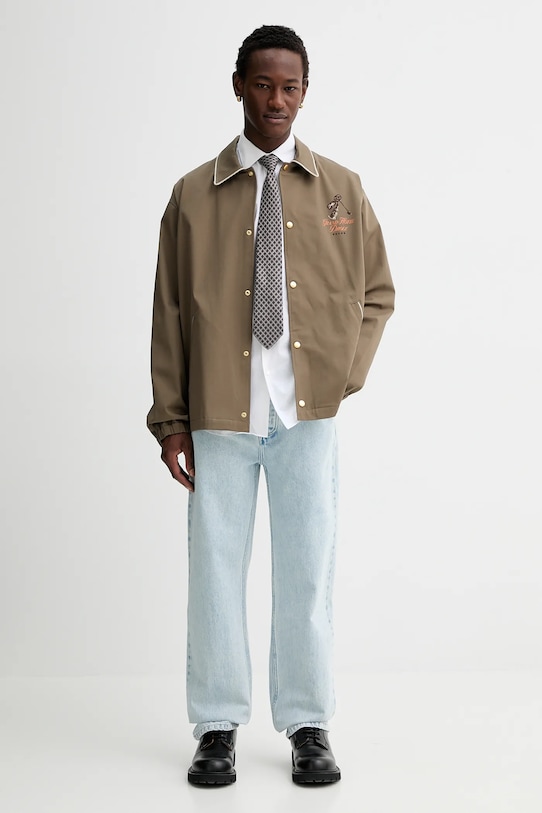 Drôle de Monsieur geacă La Veste Grand HUtel H.JT235.CO214 bej AW25