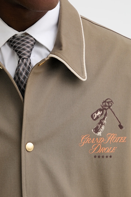 Drôle de Monsieur geacă La Veste Grand HUtel H.JT235.CO214 bej