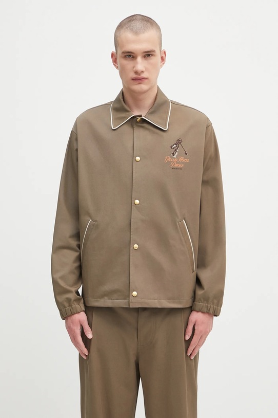 Ruházat Drôle de Monsieur rövid kabát La Veste Grand HUtel H.JT235.CO214 zöld
