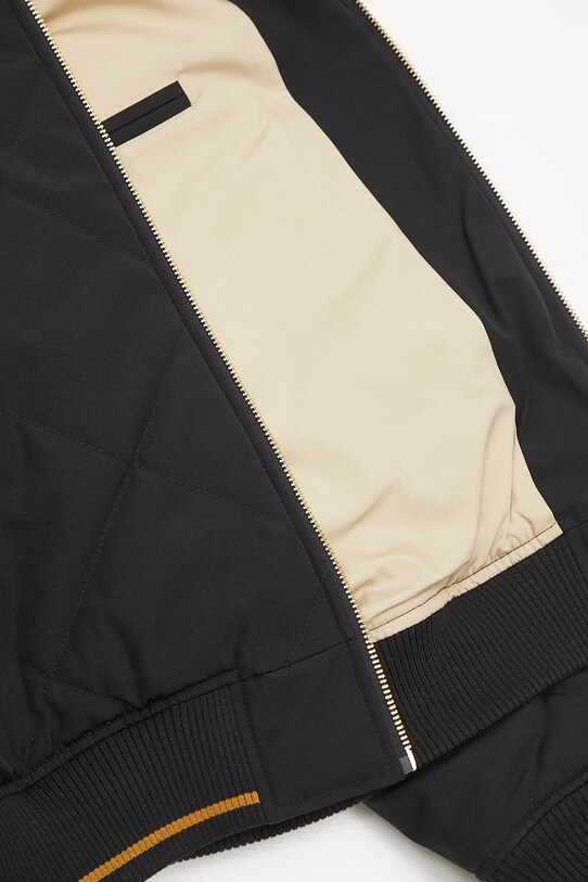 Drôle de Monsieur kurtka La Veste Slogan Tresses H.JT236.PL163 czarny