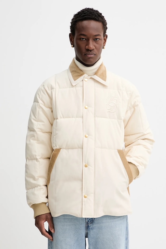 Drôle de Monsieur rövid kabát La Doudoune MatelassEe szigetelt bézs I.CT139.PL163