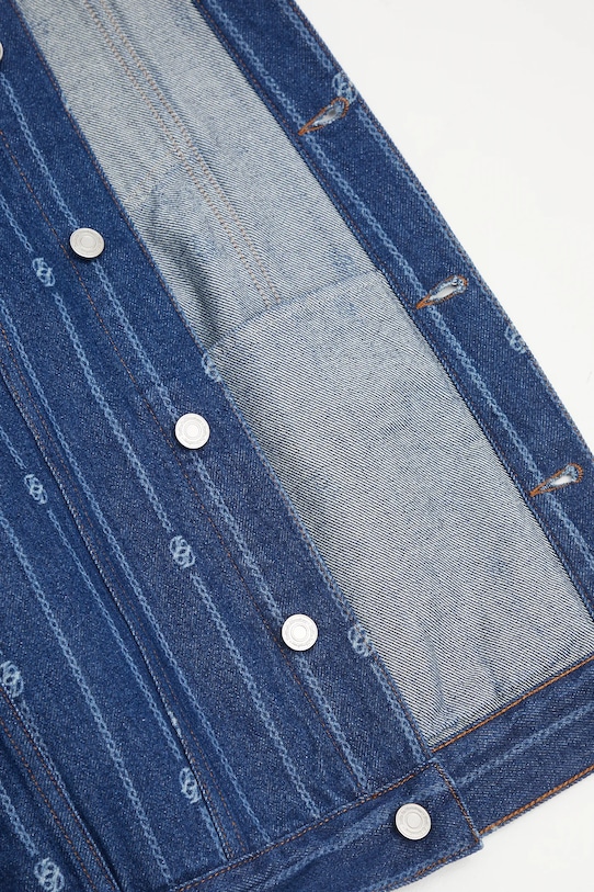 Джинсова куртка Drôle de Monsieur La veste Denim Monogramme I.JT182.CO238