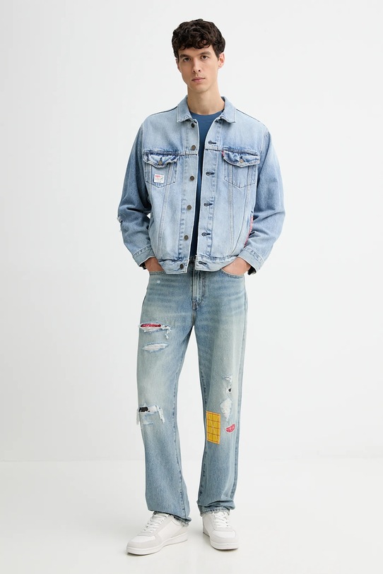 Džínová bunda Levi's 0034J modrá AW25