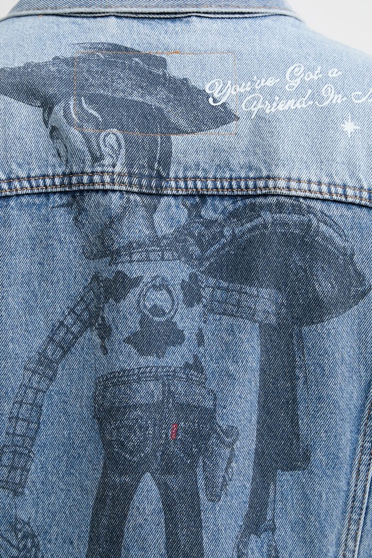 Džínová bunda Levi's 0034J modrá