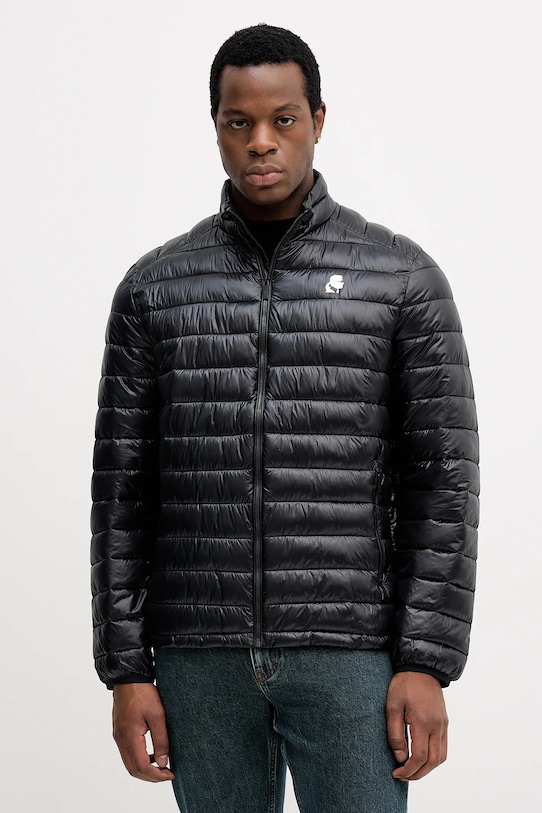 Karl Lagerfeld kurtka bez kaptura czarny 554590.505400