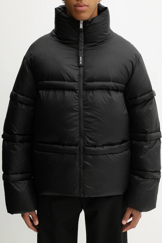 Пухено яке Axel Arigato Veil черен A3135003