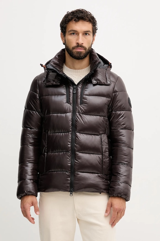 Bunda Save The Duck CAMPBELL zateplené hnedá D32389M.LOVE21