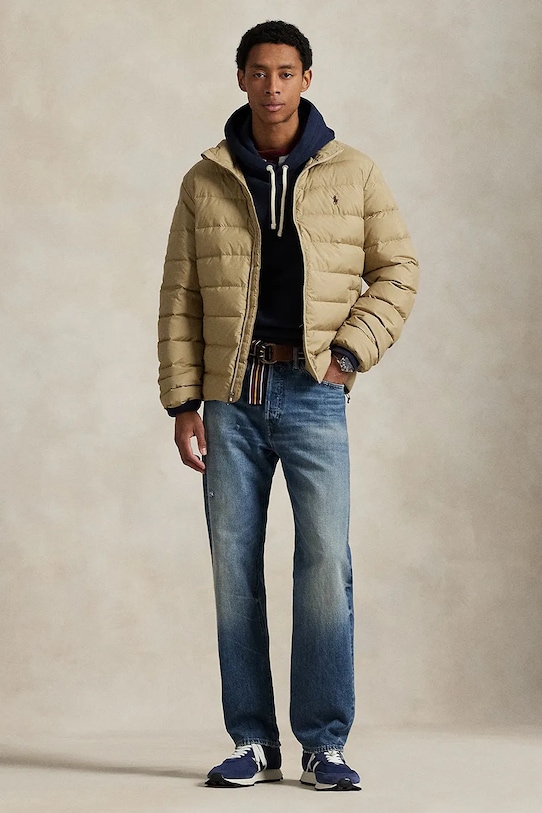 Odzież Polo Ralph Lauren kurtka 710967774 beżowy