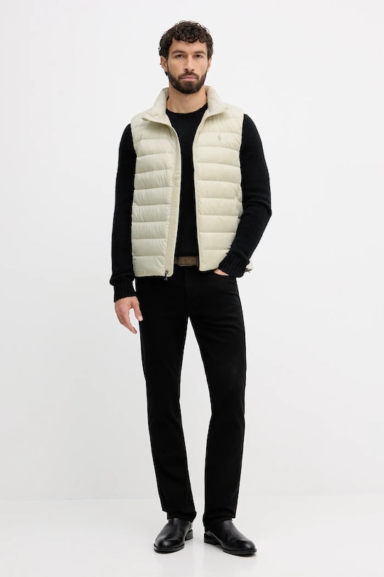 Polo Ralph Lauren bezrękawnik 710967775 beżowy AW25