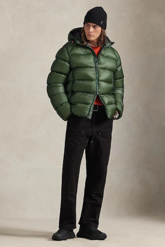 Одежда Пуховая куртка Polo Ralph Lauren 710968113 зелёный