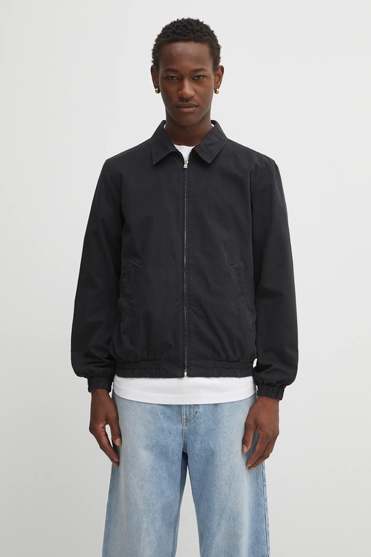 A.P.C. cotton shirt jacket Blouson Gilbert other black COHKU.M32018
