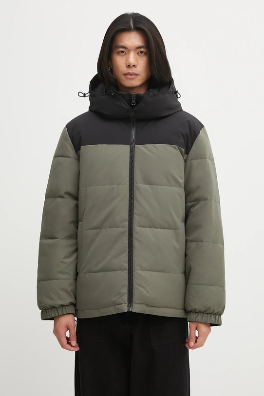 A.P.C. reversible jacket Doudoune Sam green PSALJ.H30208