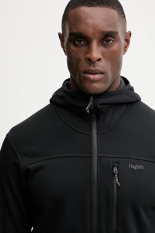 Кофта outdoor Haglöfs Rosson чорний 607605