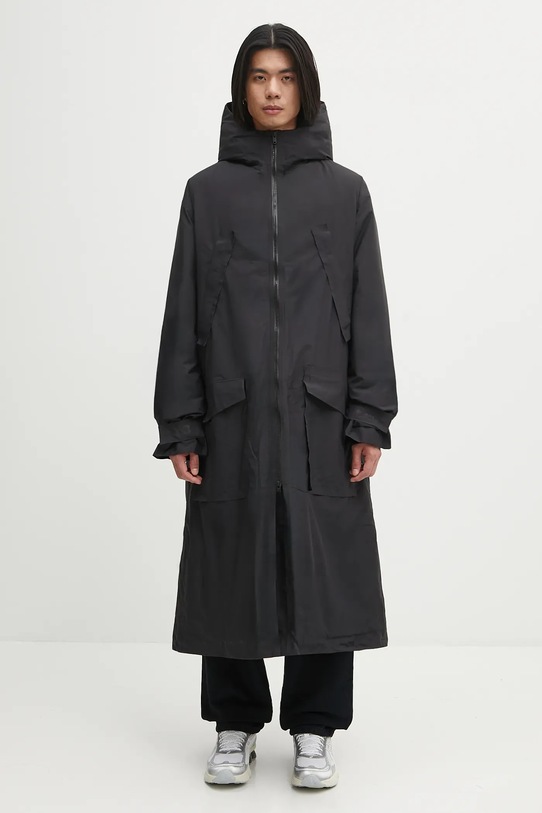 Y-3 kurtka Gore-Tex Parka pozostałe czarny JW4618