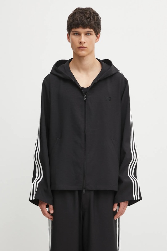Y-3 bluza 3-Stripes czarny JW7354
