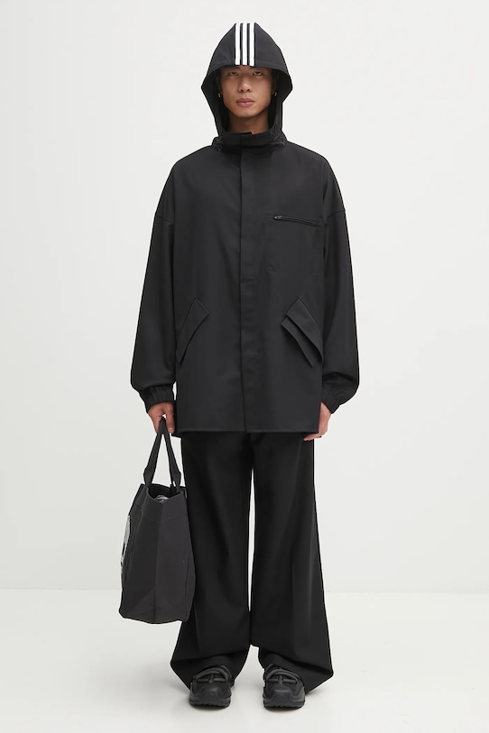 Y-3 camicia con lana Refined Wool JX7276