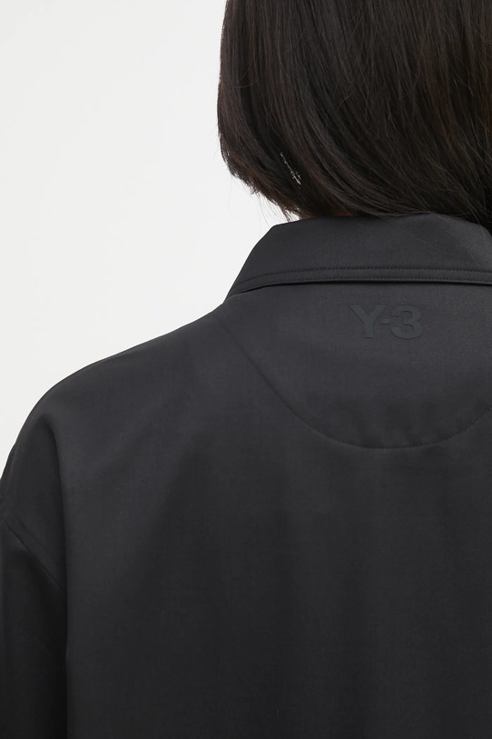 Y-3 kurtka z wełną Refined Wool JZ0898 czarny