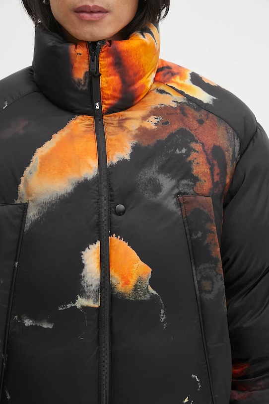 Y-3 kurtka puchowa Aop Puff czarny KA2364