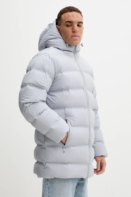 Páperová bunda Calvin Klein sivá LV04LD516G