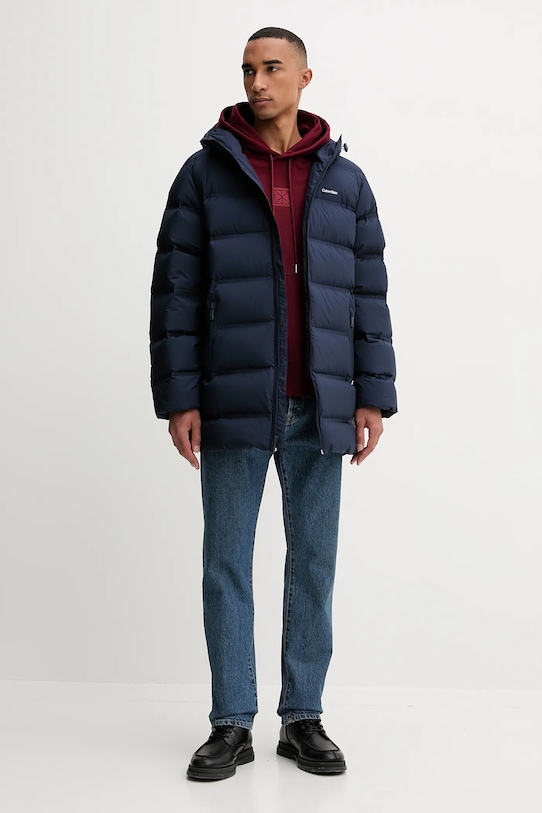 Calvin Klein kurtka puchowa LV04LD516G granatowy AW25