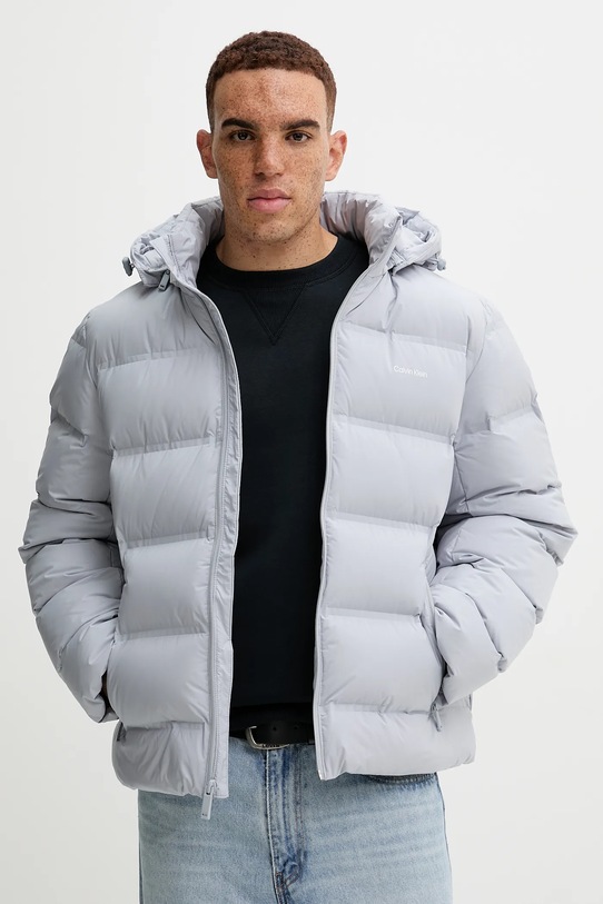 Calvin Klein geacă de puf gri LV04LD517G